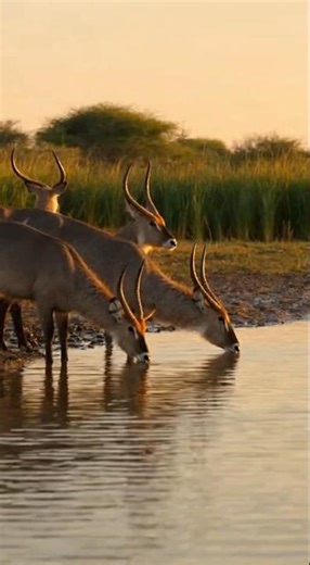⚡ Electric Catfish Startles Antelopes! Shocking Scene at the Niger River! #ElectricCatfish