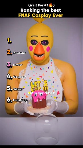 Ranking BEST Five Nights at Freddy's Cosplay Ever #shortsviral