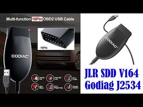 How to Install Godiag J2534 JLR SDD v164 on win7 obdii365