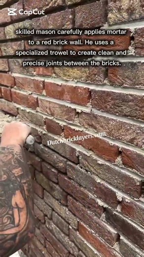 Satisfying Brick Pointing Technique With Special Tool