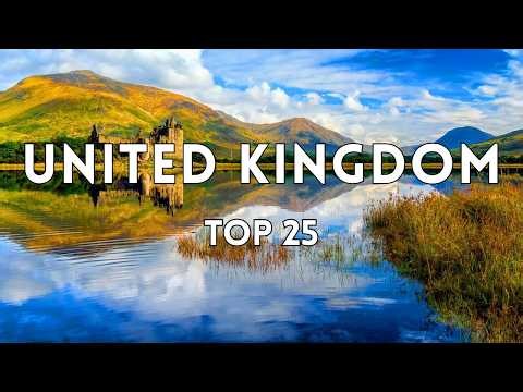 25 Mind-Blowing Places To Visit In The United Kingdom | Travel Video