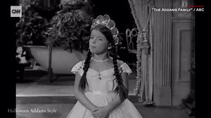 See Lisa Loring play the original Wednesday Addams