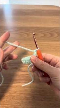 EN FÉVRIER, ON APPREND LE CROCHET. Épisode 5. La demi-bride. #crochet #tutocrochet