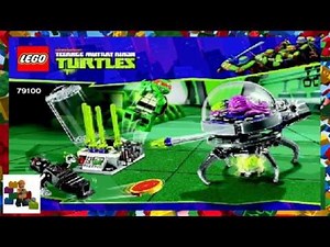 LEGO Instructions - Ninja Turtles ™ - 79100 - Kraang Lab Escape