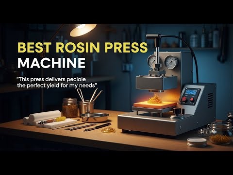 TOP 5 Best Rosin Press Machine 2025 | These Presses Are Game-Changers