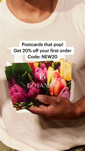 Make your message (and budget) go further with high-quality postcards. Get 20% off your first order with code NEW20. | VistaPrint