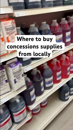 Where to get concession supplies TODAY (party rental edition)