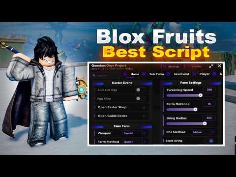Blox Fruits Script Hack GUI - Auto EGG, Infinity EGG, Auto Farm, Fast Attack, Fruit Sniper [NO KEY]