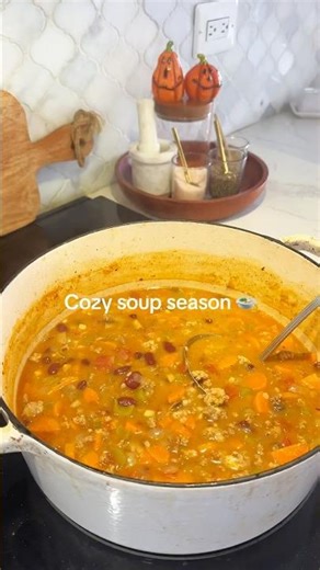 Cozy Bean & Couscous Soup 🥣 | Easy Budget-Friendly Dinner Idea
