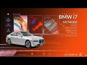 BMW i7 | Drive Modes | Sport Mode