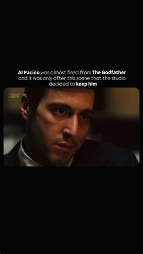 CMM | Al Pacino wasn't the studio's first choice. In fact, they nearly fired him during filming. But everything changed in the Sollozzo... | Instagram