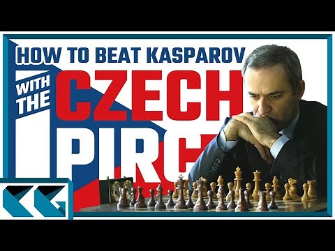 Garry Kasparov LOSES to the Czech Pirc Defense!?!?