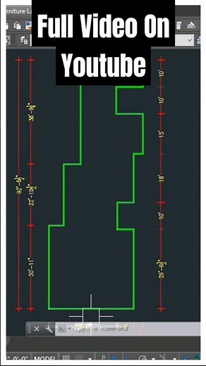 Autocad Lisp Magic | Create Automatic Dimensions Of Polyline in autocad #autocad #autocadtips
