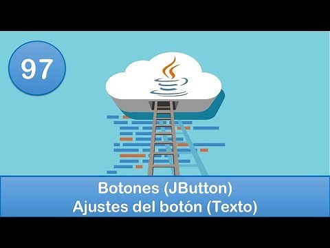 97. Java Programming || Charts || Buttons (JButton) - Button Settings (Text)