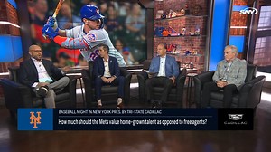 On BNNY, Sal Licata, John Jastremski, Jim Duquette & John Harper discuss how the Mets should value homegrown talent in deciding whether or not to re-sign Pete Alonso, and what the offseason priority list is for David Stearns https://on.sny.tv/I19hwWK ▶ Tri-State Cadillac | SNY