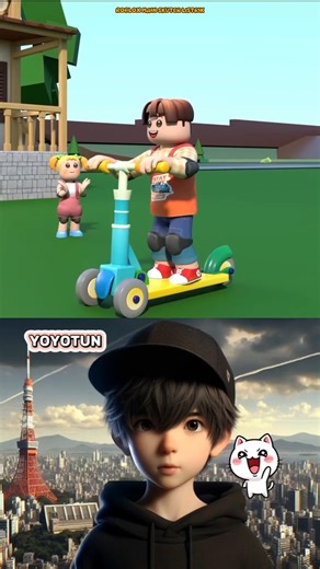 ROBLOX MAON SKUTER LISTRIK #roblox #robloxshorts #animation #anakindonesia