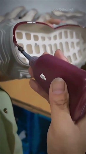 How Shoe Factories Paint Tiny Details Without Making Mistakes