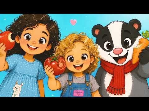 NEW Fruits and Vegetables Song 🍎🥕 More Garden Songs for Kids | Learn to Count kids | My Garden Songs