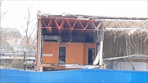 The B&M/Dunelm demolition site as of today (Wednesday, February 19). | Boston Standard