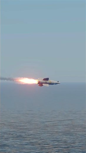 Deadly Cruise Missile Launch In Slow Motion and Targeted Aircraft Carrier.