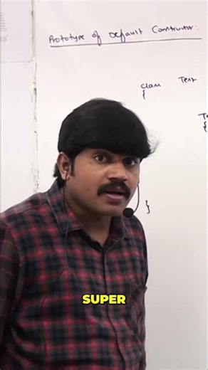 Default Constructor Explained: The 'super' Call #shorts