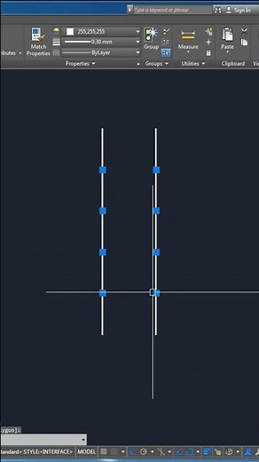 Divide Command in Autocad | How to change Point Style in Autocad | #architecture #autocad #shorts