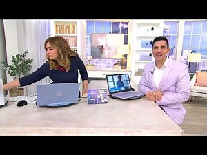 HP Chromebook 14" Touchscreen Laptop, 128GB Storage with HP Mouse & Voucher on QVC