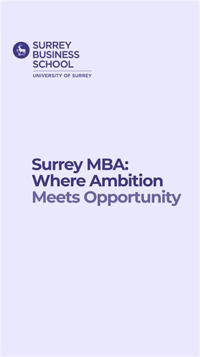 Study an MBA close to London on a safe campus at the University of Surrey. Discover your eligibility for our MBA specific scholarships. | University of Surrey | Facebook