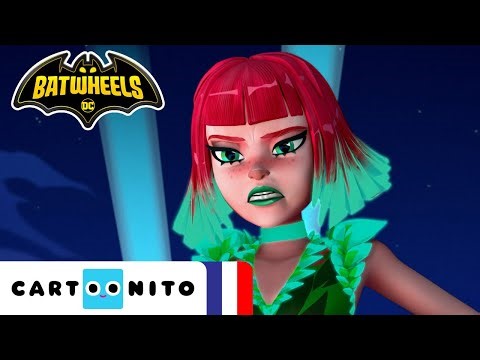 Poison Ivy tente d’endormir Gotham | Batwheels | @CartoonitoFrance‬