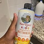 MARYRUTH'S Kids Liquid Nighttime Multimineral with Lutein and Magnesium | Bone Health | Immune Function | Bedtime Supplement | Kids Vitamins | Vegan | Sugar Free | 30-180 Servings | 15.22 fl oz