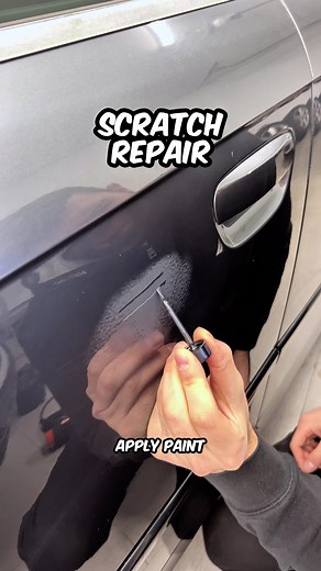 Quick fix for car door scratches #sidehustle #tiktoklearningcampaign #cars #fyp #explore