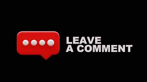 Leave a comment animation