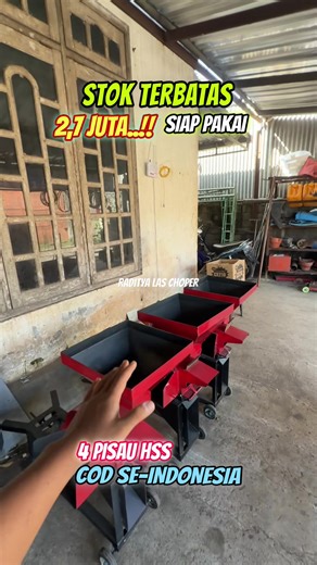 Choper stok terbatas monggo bosku#chopermultifungsi #sobatngaret #mesinchopermultifungsi #peternakmilenial #mesinchoper