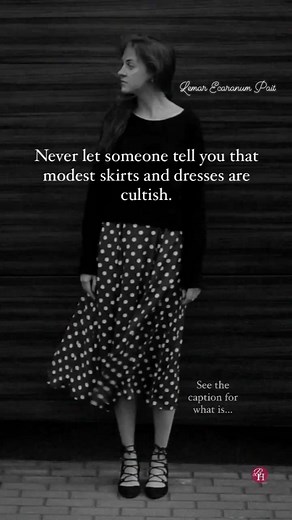 1K views · 22 reactions | Skirts and dresses aren’t cultish. Here’s...