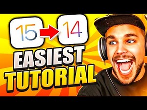 Downgrade iOS 15 to 14 Without Computer!