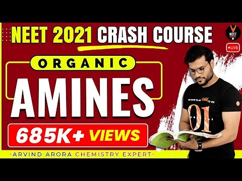 Amines Organic Chemistry Class 12 One Shot | NEET 2023 Preparation | NEET Chemistry | Arvind Sir