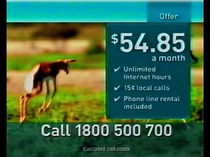 2003 commercial for Optus