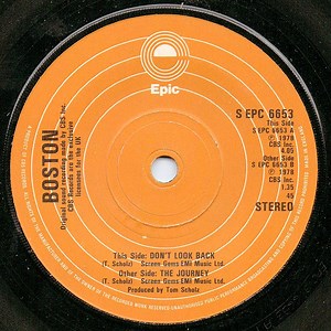 Boston - Don't Look Back