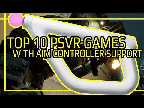 TOP 10 PSVR GAMES With Aim Controller Support