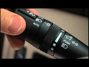 Commandes des phares, de l'intensité d'éclairage et phares antibrouillard