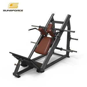 [Hot Item] Commercial Use Fitness Equipment Plate Loaded Leg Hack Squat Exercise Machine