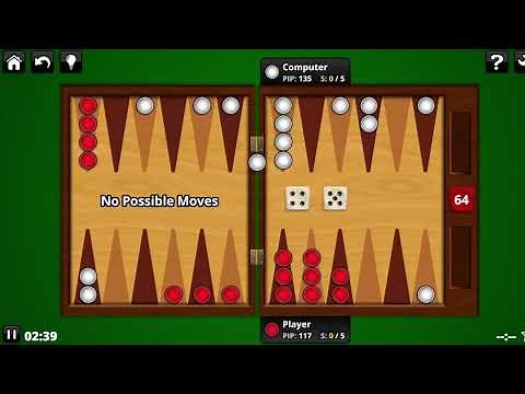 Backgammon 247 Online Board Game (No Download)