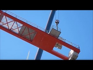 Crane montage Wolffkran 7534 all new and Liebherr mobile crane