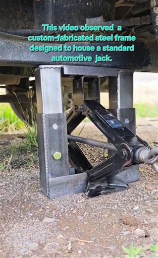 DIY Steel Reinforcement: Custom High-Lift Scissor Jack Modification