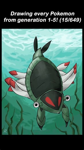Drawing every Pokemon from generation 1-5 (15/649)