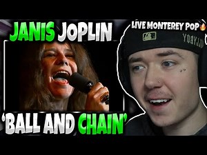 HIP HOP FAN'S FIRST TIME HEARING 'Janis Joplin - Ball And Chain (LIVE Monterey Pop) | REACTION