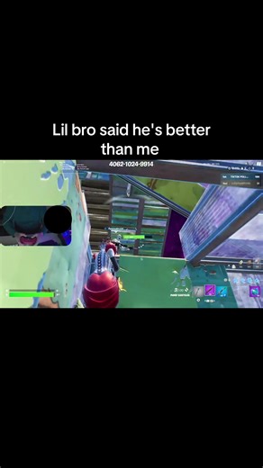 He has improved tho🙂‍↕️ #fortnite #1v1 #fyp | fortnite