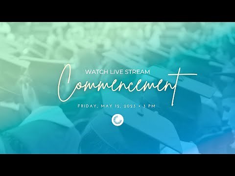 CGCC 2023 Commencement: 3pm Ceremony