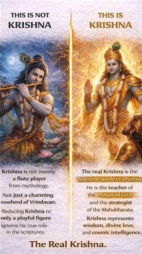 Who is Krishna? The Supreme Guide of Dharma | Bhagavad Gita Teacher #Krishna #SanatanDharma
