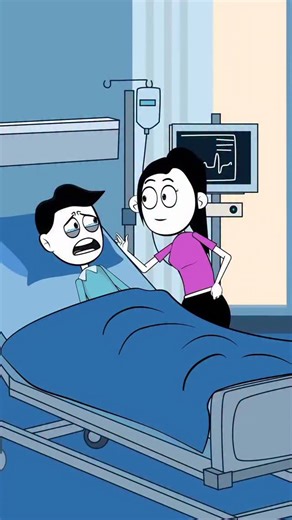 Syntax Animation on Instagram: "Bro has been through a lot #usareels #comedyvideos #humor #hospital #fypシ゚"